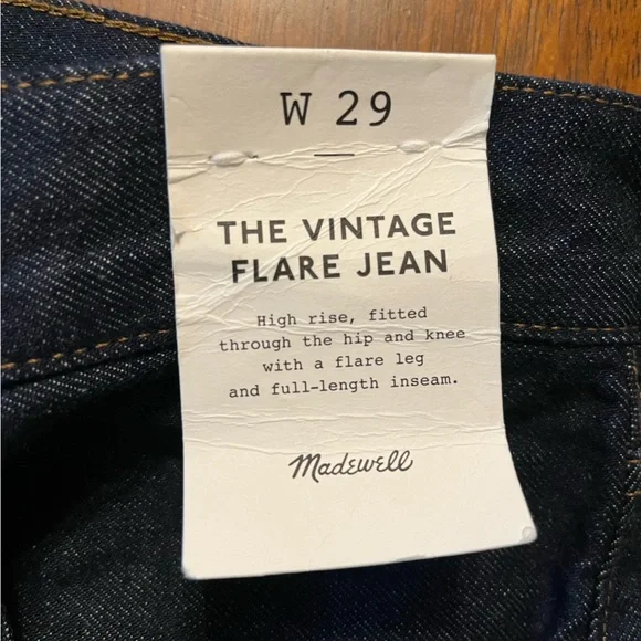 Madewell Women’s The Vintage Flare Jean - Picture 4 of 7